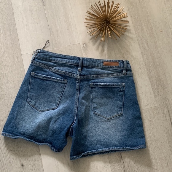 Articles of Society AOS Sunny Crest Women's Blue Jean Shorts Size 27 High waist - Picture 10 of 10